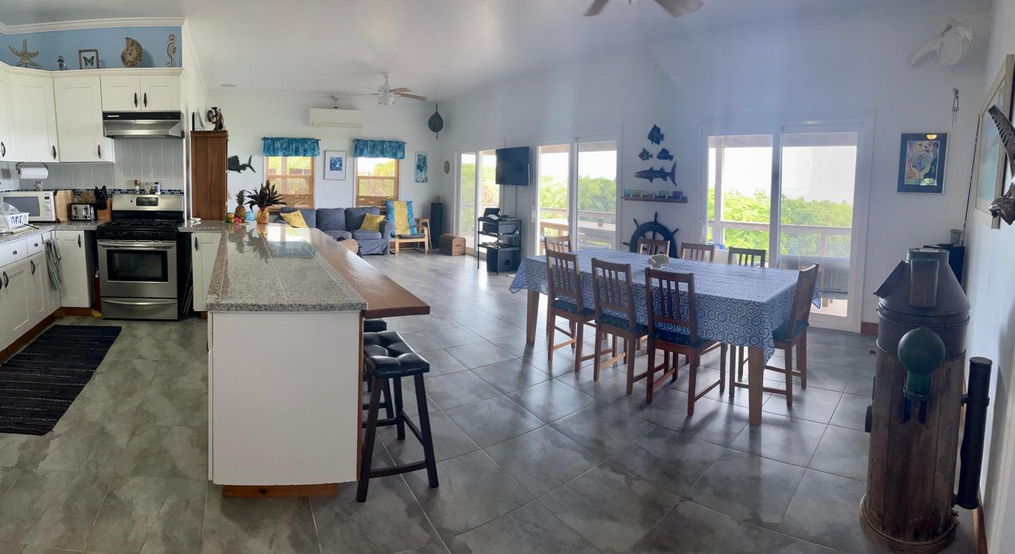 House Of Blue At Turtle Cove Long Island Bahamas Villa Exteriör bild