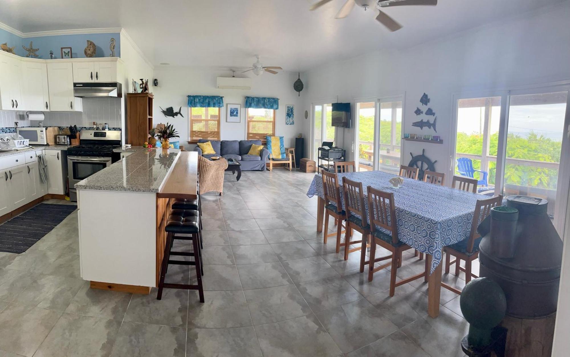 House Of Blue At Turtle Cove Long Island Bahamas Villa Exteriör bild