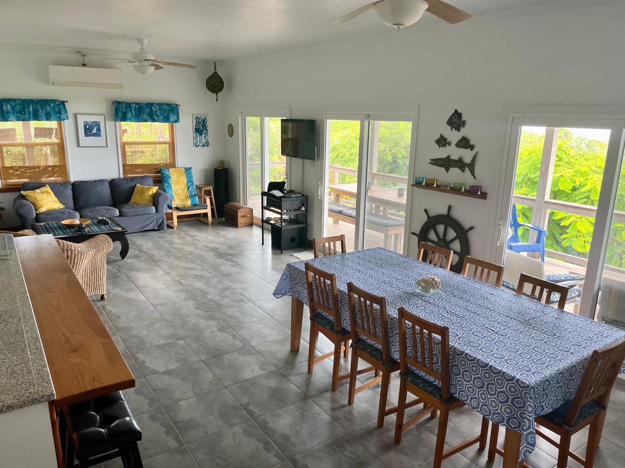 House Of Blue At Turtle Cove Long Island Bahamas Villa Exteriör bild